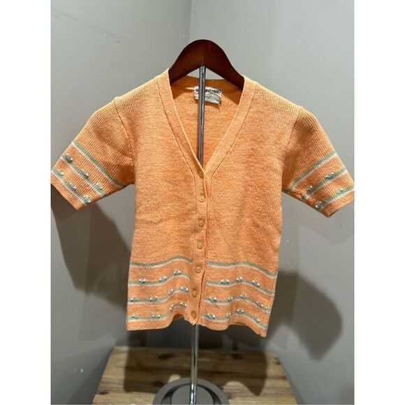 Vintage knitted cardigan - Picture 1 of 9